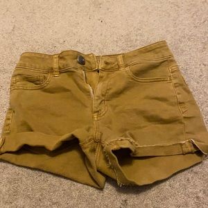 Mustard yellow American Eagle jeans